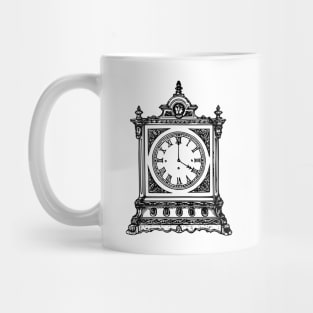 Vintage Royal Table Clock Mug